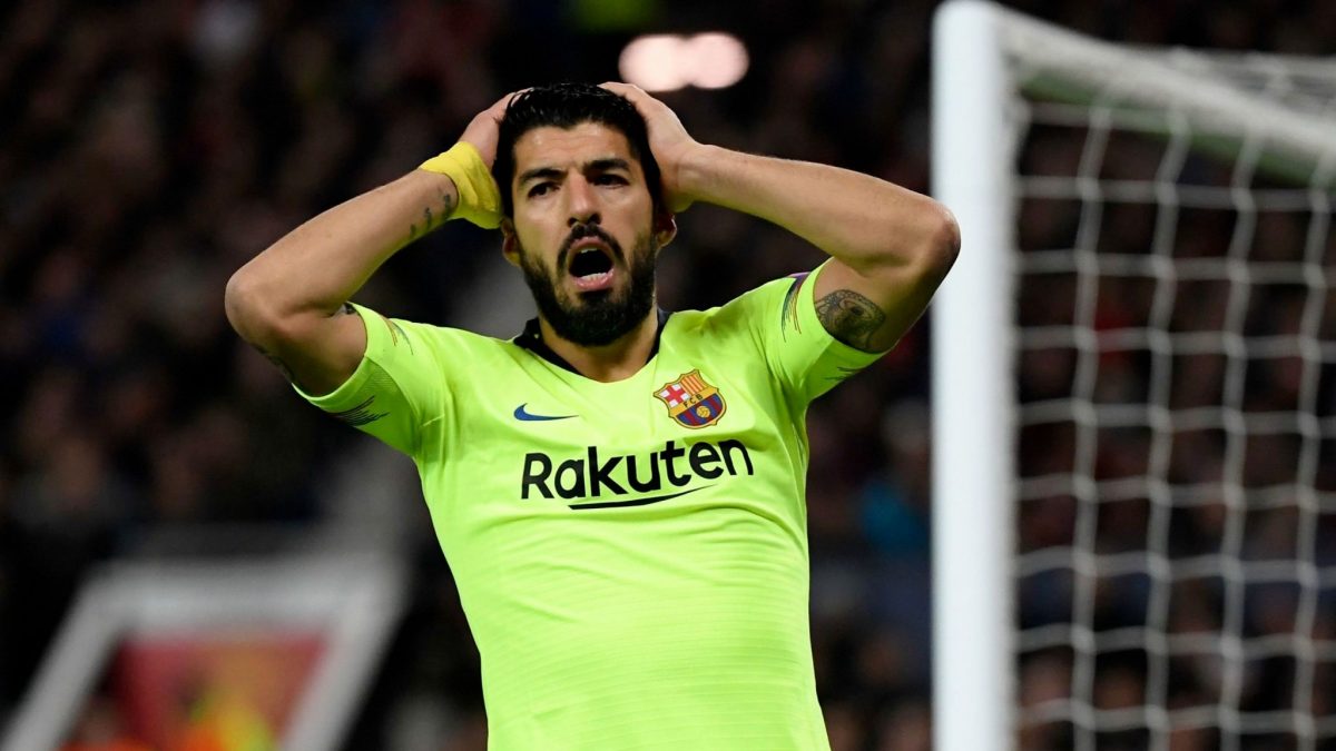 Barcelona Kalah Telak, Luis Suarez Menjadi Sorotan